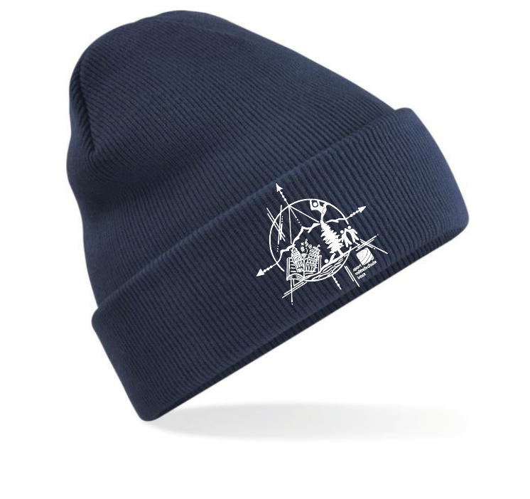 Strickmütze mit Logo bestickt